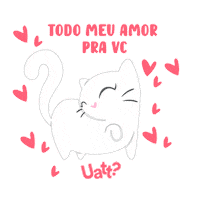 Papelaria Gata Sticker by Uatt?