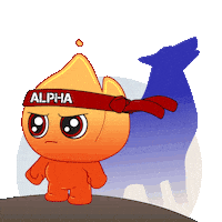 Alpha Strategy Sticker by Playember