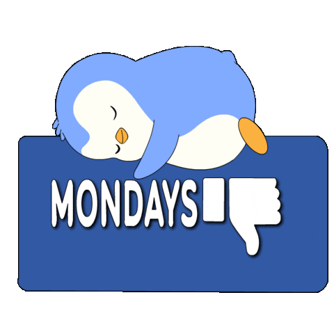 Mood Penguin Sticker by Pudgy Penguins