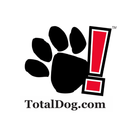 TotalDog giphygifmaker dog puppy training Sticker