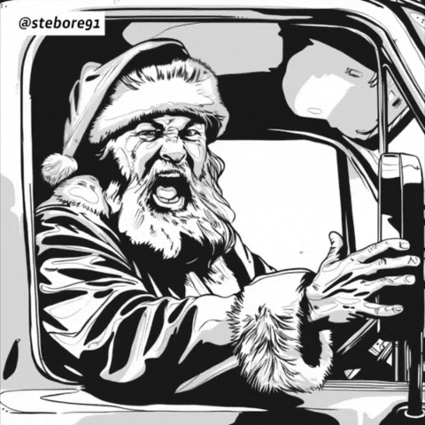 Santa Claus Christmas Gif GIF