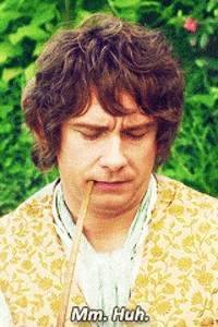 The Hobbit Bilbo GIF