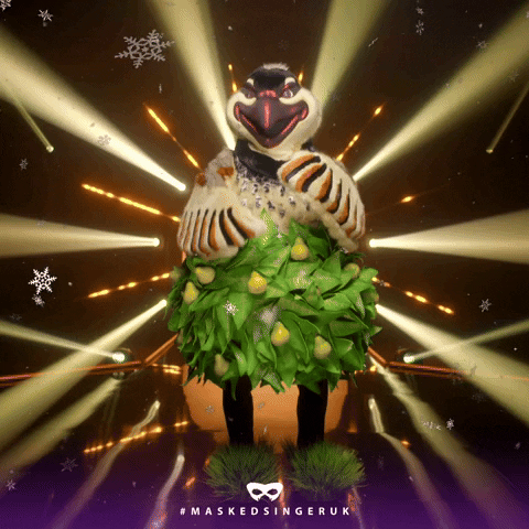 Rita Ora Christmas GIF by The Masked Singer UK & The Masked Dancer UK