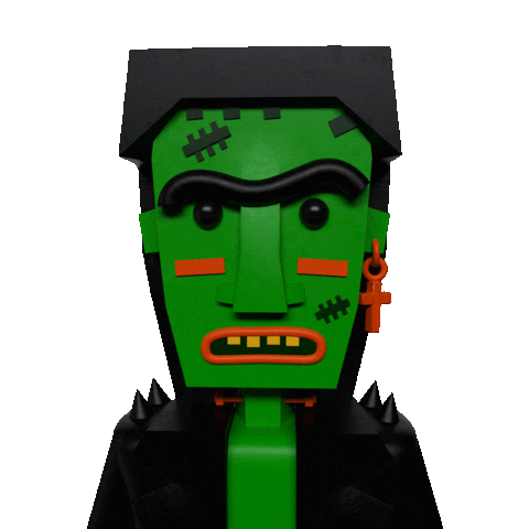 Halloween 3D Sticker by Collectable Cities