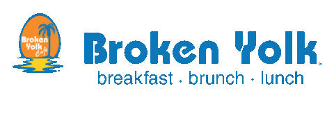 brokenyolkcafe giphyupload broken yolk broyo broken yolk cafe Sticker