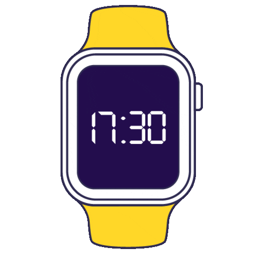 Watch Clock Sticker by AppsFlyer