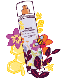 Summer Flowers Sticker by Bath & Body Works