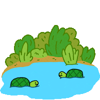 Here I Am Hello Sticker by Holler Studios