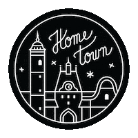 Hometown Sticker by Tůto támto