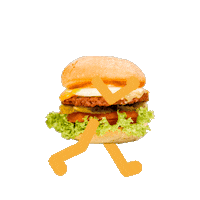 EggRunUK food running vegan breakfast Sticker