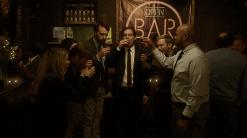Friday Night Drinking GIF by Corporate