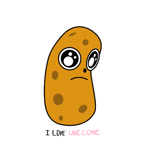 teasemadethis love kawaii i love you potato Sticker