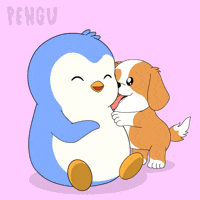 Happy Dog GIF by Pudgy Penguins