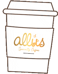 cafeallus coffee cafe allus cafeallus Sticker
