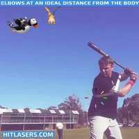 hitting home run GIF by Laser Power Swing Trainer