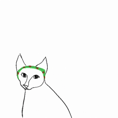 Christmas Cat GIF