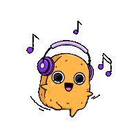 Happy Lets Dance Sticker by Sad Nuggie