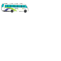 MuniNunoa bus viaje gratis movimiento Sticker