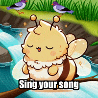 Sing Your Song Wisdom GIF by Beelightened