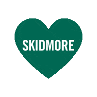 Sticker by Skidmore College