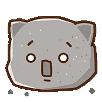 kawaiihoshi giphyupload cat peach cute cat Sticker