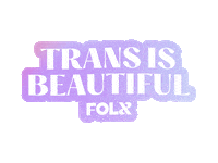 Transisbeautiful Transgender Day Of Remembrance Sticker by FOLX Health