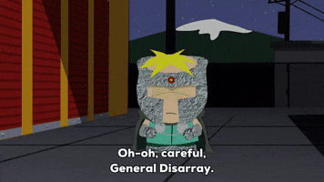 butters stotch king GIF by South Park 