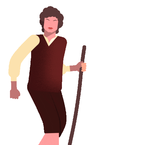 The Hobbit Valentine Sticker by Junder Lane