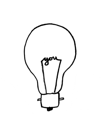 Griffics thank you light drawing handdrawn GIF