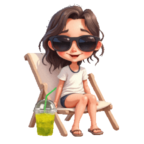 Summer Beach Sticker