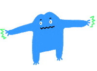 Animation Hug Sticker