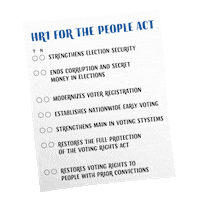 Voting Rights House Sticker by Creative Courage