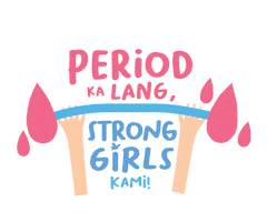 Girl Power Keep Moving Sticker by Modess PH