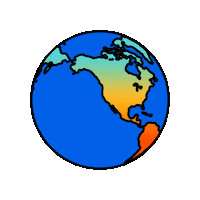 One Love World Sticker by Free & Easy