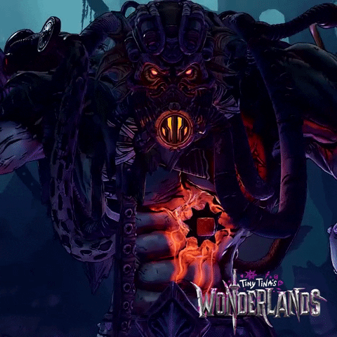 PlayWonderlands boss fantasy smash slam GIF