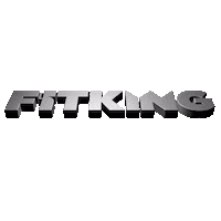 fitkinggr gym healthy king fit Sticker