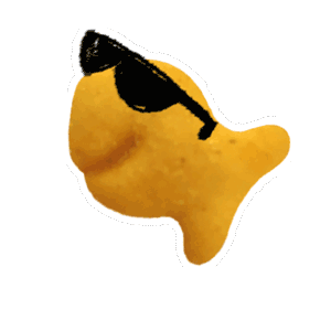 happy fun Sticker by Goldfish