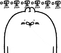 uglyrabbitt 嘿嘿 醜白 Sticker