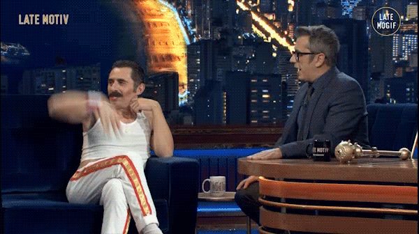 queen mercury GIF by Late Motiv de Andreu Buenafuente