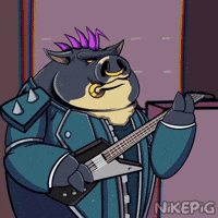 Jamming Rock And Roll GIF by Nikepig