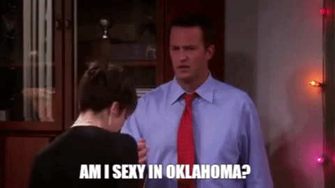 Chandler Bing Oklahoma GIF by Rodgers & Hammerstein's OKLAHOMA!