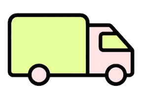 Travel Deliver Sticker by Georgina Sasha Krauss