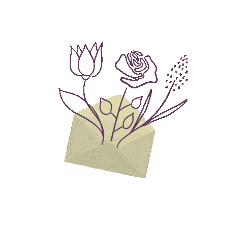Post Flowers Sticker