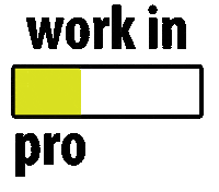 Work In Progress Sticker by Workhall Coworking