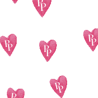 Valentines Day Heart Sticker by Posh Peanut