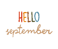 Happy September Sticker