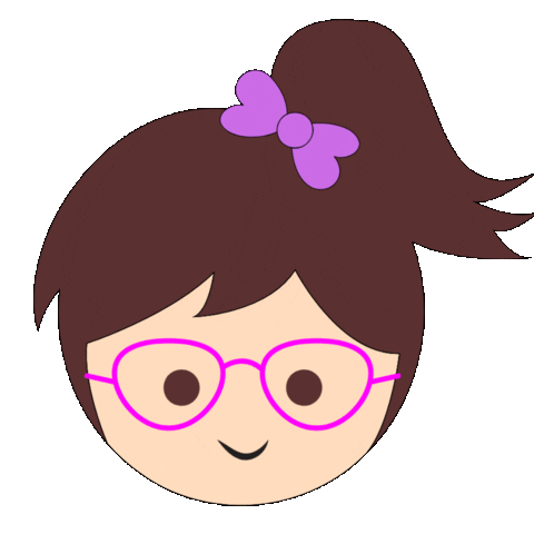 Bom Dia Girl Sticker