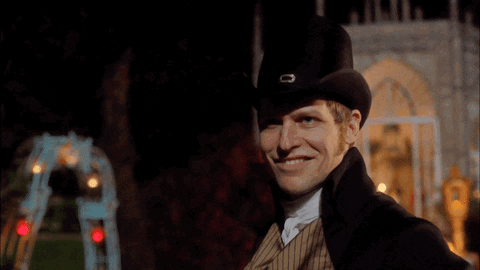 smirk villain GIF by MASTERPIECE | PBS