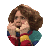 scared snl STICKER by imoji