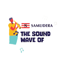 Happy Wave Sticker by Samudera_ID